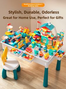 KEWANG | Multi-functional Large Particle Building Blocks Table