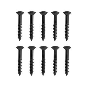 10Pcs Guitar Humbucker Pickup Rings Mounting Screws Replacement Stainless Steel Pickup Frame Surround Screws Enduring