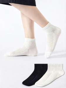 batubatu | Pure Cotton Breathable Lightweight Boys Socks Pure Color
