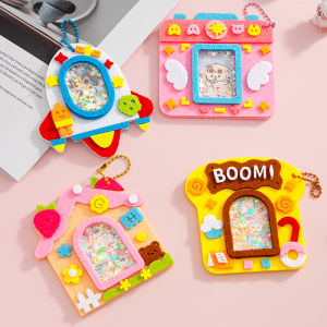 Bộ Khung Ảnh DIY Cho Trẻ Em Khung Ảnh Treo Hoạt Hình Khung Ảnh 3D Sáng Tạo Đồ Chơi Giáo Dục Cho Trẻ Em Từ 3-7 Tuổi