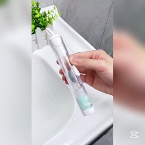 Toothbrush Hiking Travel Toothpaste Storage Kit Plastic Soft Bristle Camping Toothbrush Set牙刷套装牙刷盒旅行