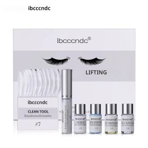 ชุดลิฟติ้งขนตา Ibcccndc สำหรับการเคลือบขนตา ใช้ในร้านเสริมสวยหรือที่บ้าน อุปกรณ์ดัดขนตา ยกขนตา ชุดดัดขนตาถาวร