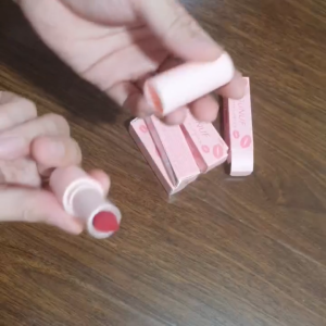 Son lì Dunuf 12 màu sắc dưỡng ẩm không thấm nước cho đôi môi hấp dẫn