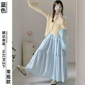 Váy Chữ a Cạp Cao Phong Cách Hàn Quốc Ngọt Ngào Mùa Hè Mới Cho Nữ Váy Dài Không Tay Váy Midi Chữ A Váy Dài