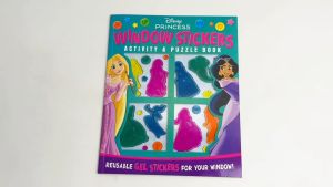 Disney Princess Window Stickers Book With Fun Activities & Reusable Gel Stickers For Kids