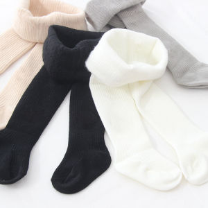 Winter Infant Baby Girls Thin Fleece Lining Stripes Leggings Plus Thick Warmth Cotton Tights Toddler Kids Keep Warm Pantyhose