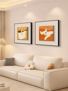 MUWU | Elegant Entryway Sofa Background Decorative Painting