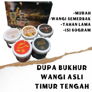 Buhur Arab Paling Wangi Ori & Dupu BuKhur Asli 60gr