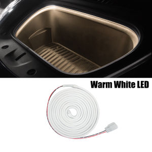 For Tesla New Model Y Juniper 2025 Model 3 Highland Front Trunk Frunk LED Ambient Light Flexible Silicone Strip Decorative Lamp