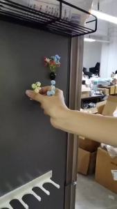 Bộ Lọ Hoa Thủy Tinh Mini Nam Châm Dán Tủ Lạnh - Kích Thước Lớn & Nhỏ Để Trang Trí Tủ Lạnh Nhà Bếp Đồ Trang Trí Tự Làm