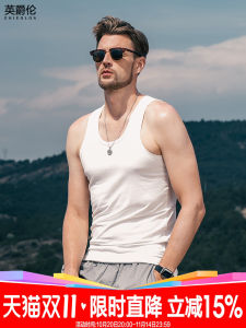 Áo Ba Lỗ Không Tay Mùa Hè Thể Thao Enjeolon Áo Ba Lỗ Không Tay Cổ Tròn Thoáng Khí Bằng Cotton Dành Cho Nam