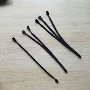 Kabel Fan Hub Splitter 4 Pin PWM 1 to 3 Sleeve Cable / Kabel Splitter Y 1 to 4 PWM Computer Case Fan Power cabang kipas PC