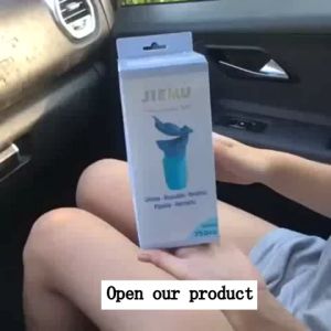 Suolaer 750ML Portable Retractable Urinal Foldable Mobile Toilet Bottle Urinal for Adult and Kids