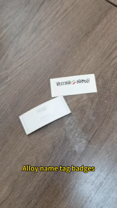 [BISA COD] NAME TAG MAGNETIC KANTOR SEKOLAH RUMAH SAKIT DLL NAMA DADA STAINLESS