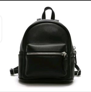 AR.tas selempang ransel wanita mini kulit sintetis tebal