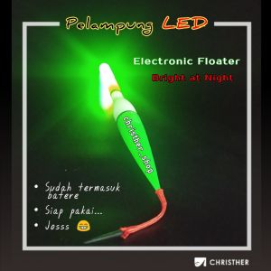 Promo Akhir Pekan/Pelampung LED/Bisa COD/Electronic Floater/Siap Pakai/Mantaf jiwa