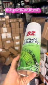 BZ Lithium Grease 450ml - Chai Dưỡng Sên Cao Cấp Chống Văng Bảo Vệ Động Cơ Xe Máy