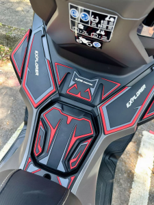 Deckpad Honda ADV 160 Body Protector Deck Pad Body Protector Cover Tank Pats Rubber Protector
