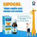 canxi sinh học LIPOCAL  giúp bé phát triển chiều cao , phòng còi xương ở trẻ, giúp xương chắc khỏe, tăng chiều cao vượt trội. 