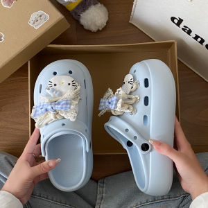 รองเท้าแตะ EVA สำหรับผู้หญิงในช่วงฤดูร้อนปี 2025 ทรงหุ้มข้อต่ำ ส้นกลาง สวมใส่สบาย สไตล์เรียบง่าย รองเท้าแตะสำหรับกลางแจ้ง