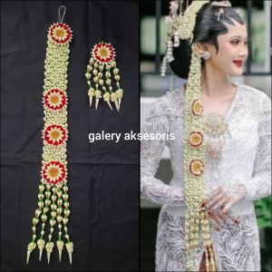 Melati Pengantin Solo Ceprok Merah