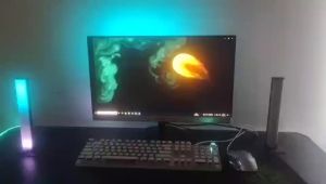 MJJC | 24-34 Inch USB PC LED Strip Lights Computer Sync Light Strip Monitor RGB Screen LED Backlight for Gaming Room Atmosphere Decor
