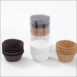 100Pcs Cupcake Liner Greaseproof Cake Chocolate Brownies Muffin Paper Cups Baking Accessories