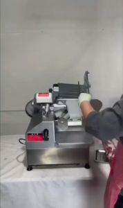 Ready✅ 12 inch Commercial Meat Slicer Semi Fully Auto Automatic Cutter Thin Pemotong Penghiris Mesin Daging Komersial