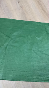 ถุงผ้าทอ ถุง กระสอบกันน้ำ กระเป๋าผ้า กระสอบ เขียว ขาว เหลือง ใส่อาหารสัตว์ ข้าวสาร มีซับใน กันความชื้น A030 CH