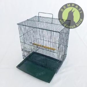 KANDANG KUCING BESI LIPAT SIZE 30x25x30 BURUNG KELINCI HAMSTER SUGAR GLIDER