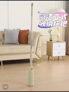 OHHDEER Mop Standing Cleaning Mop 360 Degree Squeezing Lazy Mop Hand Free Wash Mopping Cleaning Mop