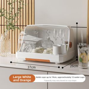 DIHUANTUO | Dust-proof Plastic Home Use Cup and Dish Rack