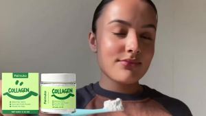 Collagen Tooth Powder Brighten Teeth Deep Cleaning Plaque Gum Care Enhance Tooth Beauty Fresh Breath Stain Removal Tooth Powder