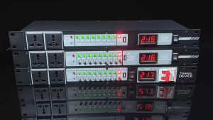 Professional Power Sequencer 8 + 2 Channel power supply intelligent sequence audio equipment controller Pengurus kuasa