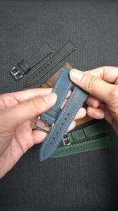 18mm 19mm 20mm 21mm 22mm 24mm Watchbands Quick Release Vintage Business Watch Band Stitching Strap Dark Brown Wrist Bracelet
