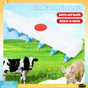 Piglet Feeding Device Piglet Feeder Plastic Silicone Nipple Feeder For Piglet Lamb
