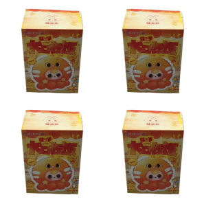 New 100% Official Baby Three Big Bite Series Blind Box Cute Fry Shrimps Vigorous Pepper Doll Kawaii Bag Pendant Surprise Gift