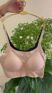 💥Anglebra (N1016) บราไร้โครง ผิวเรียบ เบาสบาย ฟองน้ำ 1ซม.