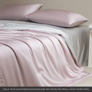 shui yang | Luxurious Antimicrobial Summer Quilt Set 60 Count Lenzing Tencel