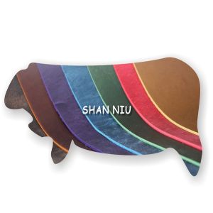 1 Square Feet Full Grain Natural Vegetable Tanned Cowhide Leather Handmade DIY Pre-cut Genuine Leather Craft