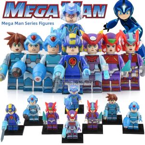 Rockman Zero MOC Assembly Brick Figure Toy