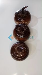 FATMAJATI Toples Apel kayu Jati