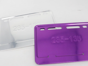 Motorcycle Universal License Plate Cover 1PCS Aluminum Alloy LTO Plate Frame Holder protector