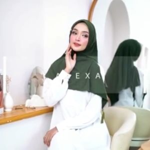 Jilbab Segitiga Instan Alexa Bahan Jersey Verona By Elma Hijab