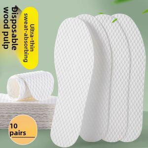 LINGMIAO | Disposable Wood Pulp Insoles Anti-bacterial Odor-resistant Sweat-absorbing Slip-resistant