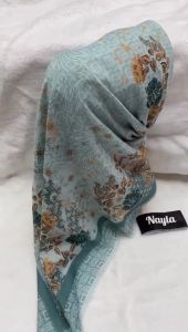 [KASIH MURAH] Kerudung Segi 4 Terbaru 2024 Ukuran 115×115 Cm Voal Lasercut