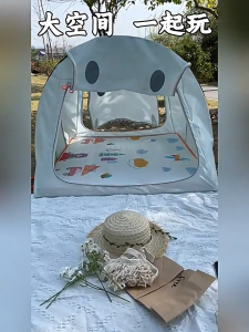 LOCAL STOCK Kids portable play tent indoor/outdoor mosquito net playhouse quick-open for boys and girls fun childrens toy