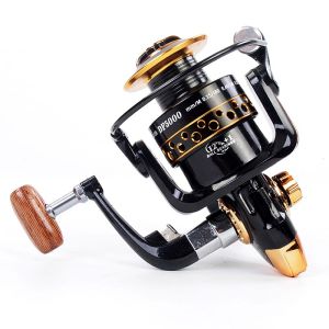 All Metal Spinning Reel Fishing Wheel for Far Casting Raft Fishing Sea Rod Micro Bait Drop Shot Wheel Left Right Hand Adjustable Handle
