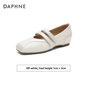 Daphne | Pointed Toe Buckle Straps Mary Jane Dress Pumps Hidden Heels