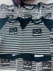 Playset Budak Murah Cotton Baju Budak Kids Playset Short Pant Seluar Pendek7-18kg